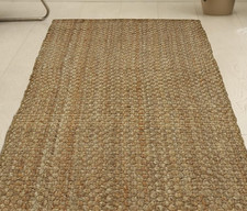 Natural jute rug for sale  LOUGHBOROUGH