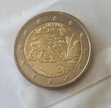 2021 - Litwa 2 € Moneta euro "UNESCO - Rezerwat Biosfery Žuvintas" - st na sprzedaż  Wysyłka do Poland