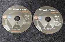 Walter 11-T 042 Zip Wheel RODA DE CORTE / (2pk) 4,5 pol. x 7/8 pol. Mandril x 3/64, usado comprar usado  Enviando para Brazil