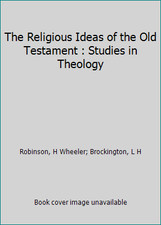 The Religious Ideas of the Old Testament : Studies in Theology, usado comprar usado  Enviando para Brazil