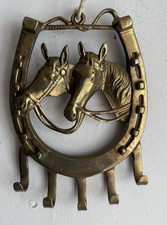 Brass horses horseshoe for sale  Waverly