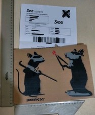 Banksy dismaland black usato  Lecce