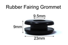 Rubber fairing grommet for sale  BUNTINGFORD