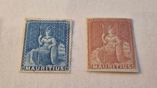 Mauritius blau rot gebraucht kaufen  Berlin