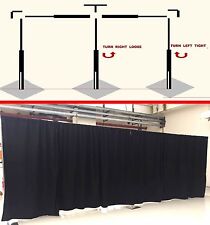 Usado, Kit telescópico resistente 3 X 15M tubo e drapeado suporte de moldura de pano de fundo de casamento comprar usado  Enviando para Brazil