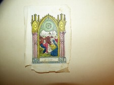 Rare pious image d'occasion  Expédié en Belgium