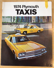 1974 plymouth taxis for sale  RUSHDEN