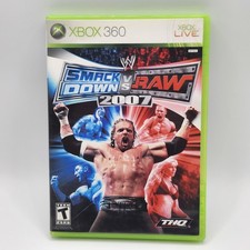 WWE SmackDown vs. Raw 2007 (Microsoft Xbox 360, 2006) Jogo Completo com Manual , usado comprar usado  Enviando para Brazil