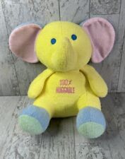 Pano de pelúcia vintage Carters elefante pastel terry 100% abraçável bicho de pelúcia comprar usado  Enviando para Brazil