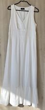 Robe blanche blanc d'occasion  Mandres-les-Roses