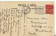 Genealogy postcard allen for sale  WATERLOOVILLE
