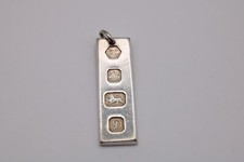 Silver ingot pendant for sale  BATH