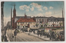 Używany, Łódź - Stary Rynek, kolorowa fotokartka na sprzedaż  Wysyłka do Poland