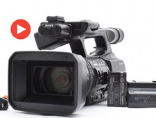 Leia [N ESTADO PERFEITO] Sony HVR-Z5J Filmadora HDV MiniDV Câmera de Alta Definição HVR JAPÃO comprar usado  Enviando para Brazil