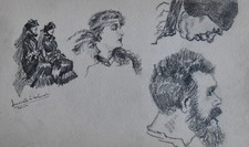 Louis dupuis crayon d'occasion  Paris XVIII