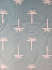 Edredom macio Dymples BABY BLANKET verde PALM TREES Lovey Sleep, usado comprar usado  Enviando para Brazil