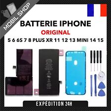 Używany, BATTERIE ORIGINAL POUR IPHONE 5SE 6 6S 7 8 PLUS X XR XS 11 12 13 14 15 PRO MAX na sprzedaż  Wysyłka do Poland