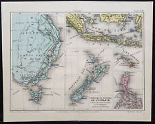 1874 carte océanie d'occasion  Gy