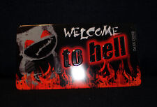 Blechschild welcome hell gebraucht kaufen  Hamburg