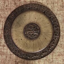 Decorative carved disc for sale  Anderson