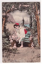Cpa orphan baby d'occasion  Saint-Gilles-Croix-de-Vie