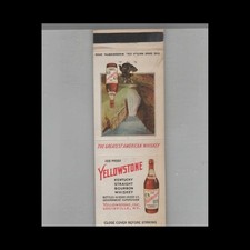 Matchbook cover yellowstone for sale  Raymond