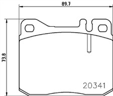 Front brake pads for sale  HAYWARDS HEATH