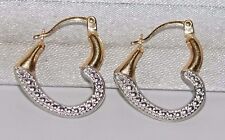 9ct gold heart for sale  BIRMINGHAM