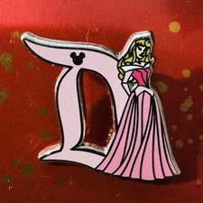 Pin RARO Disney Aurora Bela Adormecida Disneylândia D Mickey Princesa Oculta Rosa comprar usado  Enviando para Brazil