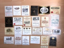 Lot étiquettes vin d'occasion  Saint-Étienne-au-Mont