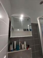 Spiegelschrank weiß lackiert gebraucht kaufen  Berlin
