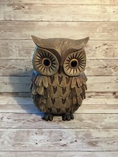 Carved owl figurine for sale  Atoka