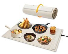 Tapete aquecedor de alimentos BRAVESTONE elétrico portátil placa de aquecimento de silicone enrolar H... comprar usado  Enviando para Brazil