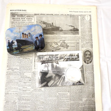 Titanic medal memorbila for sale  CARRICKFERGUS