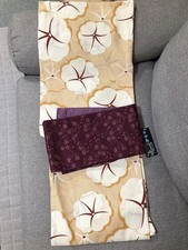 Conjunto floral Yukata Obi algodão 100% confortável elegante para adultos usado M701 comprar usado  Enviando para Brazil