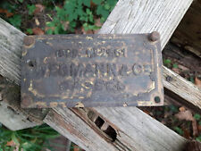 Riginal waggonschild waggonfab gebraucht kaufen  Deutschland