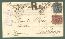 Storia postale. regno usato  Pistoia