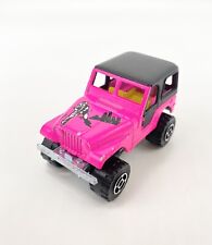 Jeep Vintage Majorette Diecast 4 X 4 Renegade Rosa Neon com Capota Macia Removível comprar usado  Enviando para Brazil
