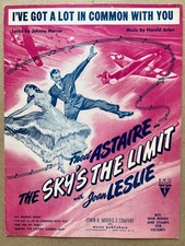 1943 FRED ASTAIRE FILM partituras SKY'S THE LIMIT Lote Comum com U HAROLD ARLEN comprar usado  Enviando para Brazil