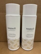 Pacote com 2 creme de limpeza nutritivo para cuidados com os cabelos Marajo (fl oz 8,5 cada), usado comprar usado  Enviando para Brazil