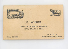 Vintage business card for sale  Mcminnville