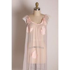 1950s sheer pink d'occasion  Expédié en Belgium