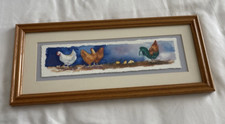 Watercolor rooster hens for sale  Versailles