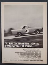 Print 1962 sunbeam for sale  USA