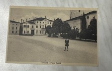 Cartolina aviano piazza usato  Genova