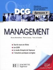 Management epreuve dcg d'occasion  France