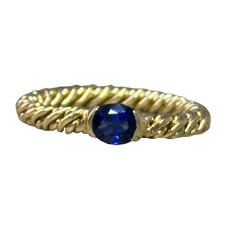 Bague saphir pomellato d'occasion  Faches-Thumesnil