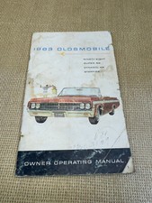 1963 oldsmobile owners for sale  Aberdeen