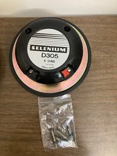 Vintage Selênio D305 Compressão Fenólica 2" Parafuso Driver 8ohm 150W Aberto, usado comprar usado  Enviando para Brazil