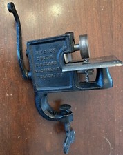 Cortador de tecido vintage South Richland Machine Co. NY máquina de roscar corte limpo (A25) comprar usado  Enviando para Brazil